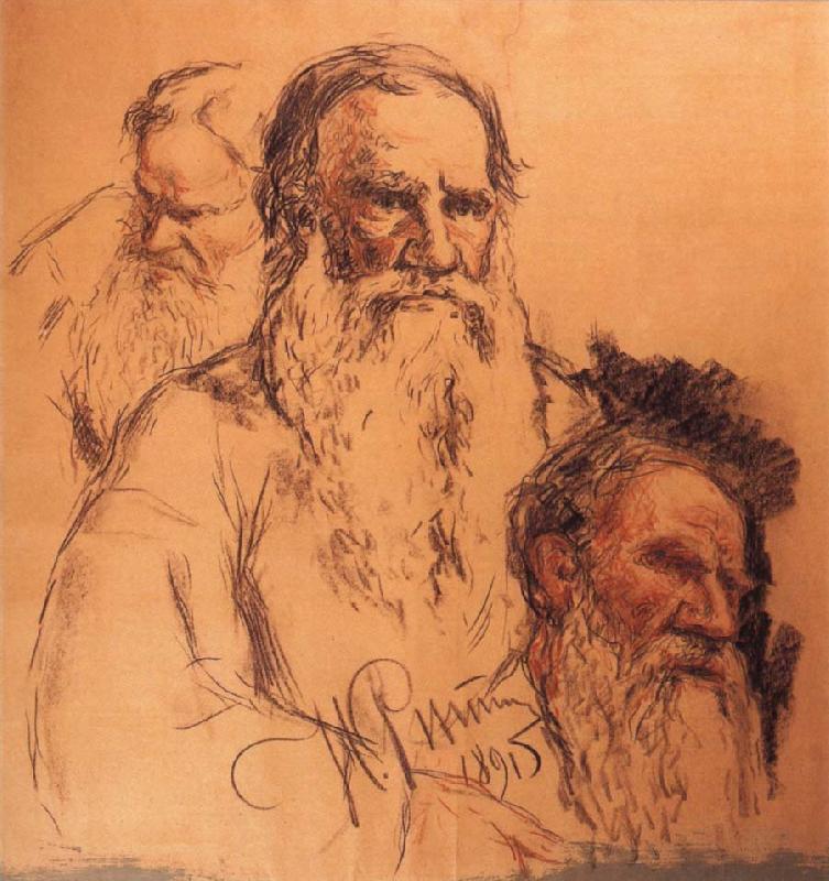 Ilya Repin Repin-s  pencil sketch France oil painting art
